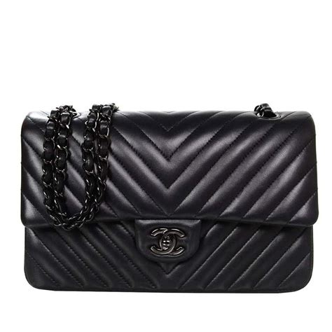 chanel classic flap bag chevron|authentic chanel double flap bag.